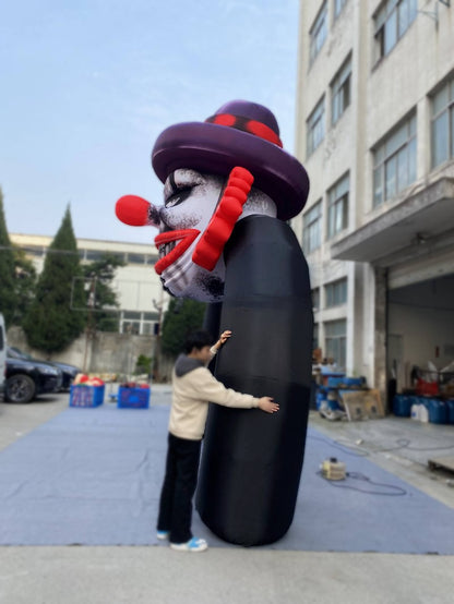 Halloween clown inflatable arch