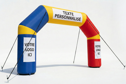 Arche gonflable personnalisable