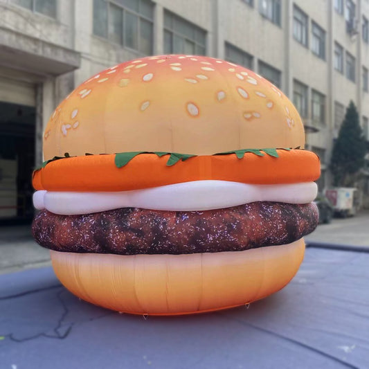 Burger Gonflable Géant Publicitaire