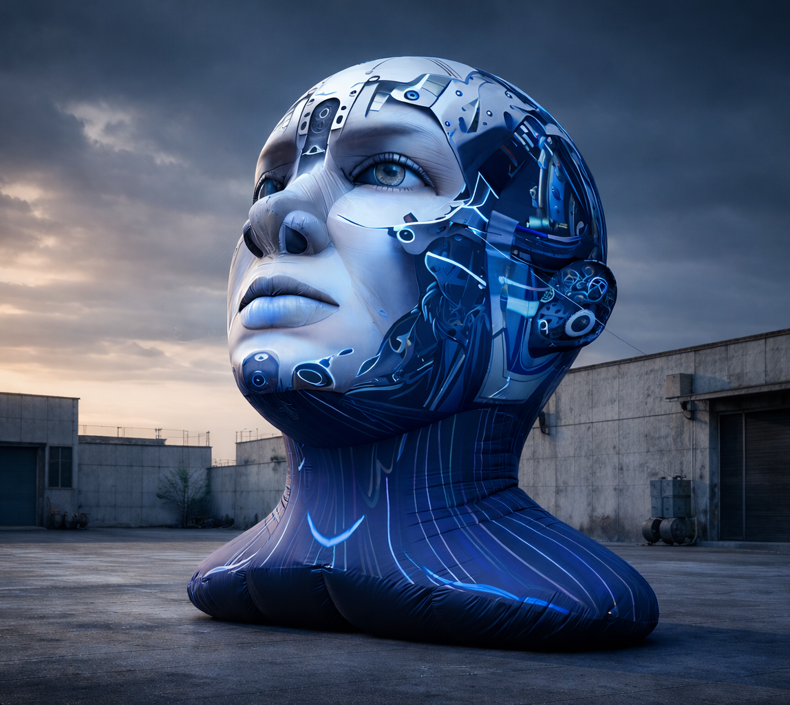 Giant Inflatable Head & 3D Avatar