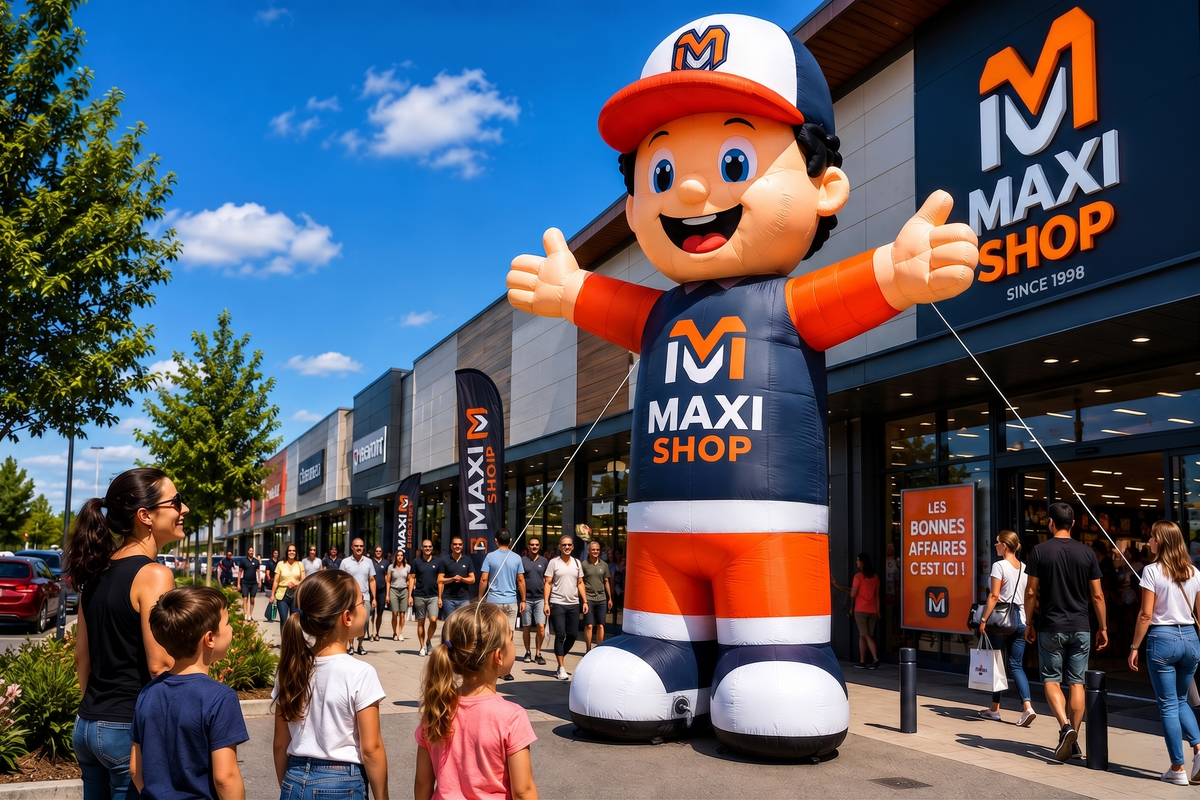 Custom-Made Inflatable Advertising Mascot