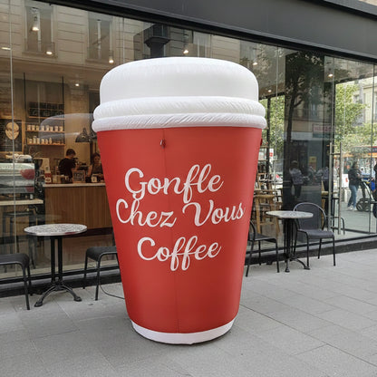 Giant Inflatable Coffee Cup and Mug 