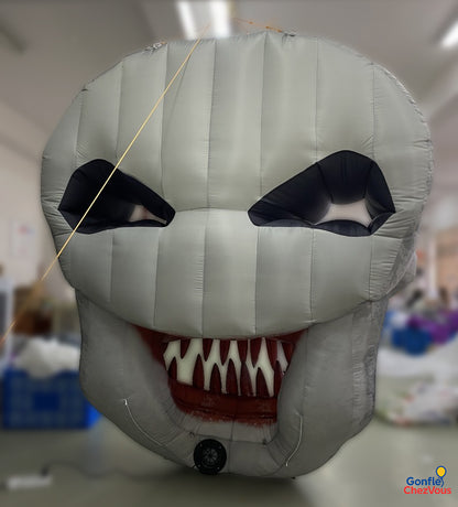 Tête de Mort De Clown Gonflable
