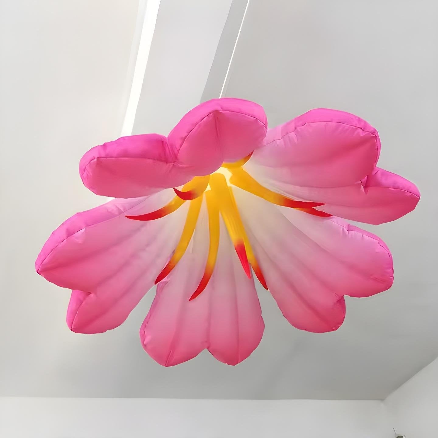LED inflatable decorative flowers