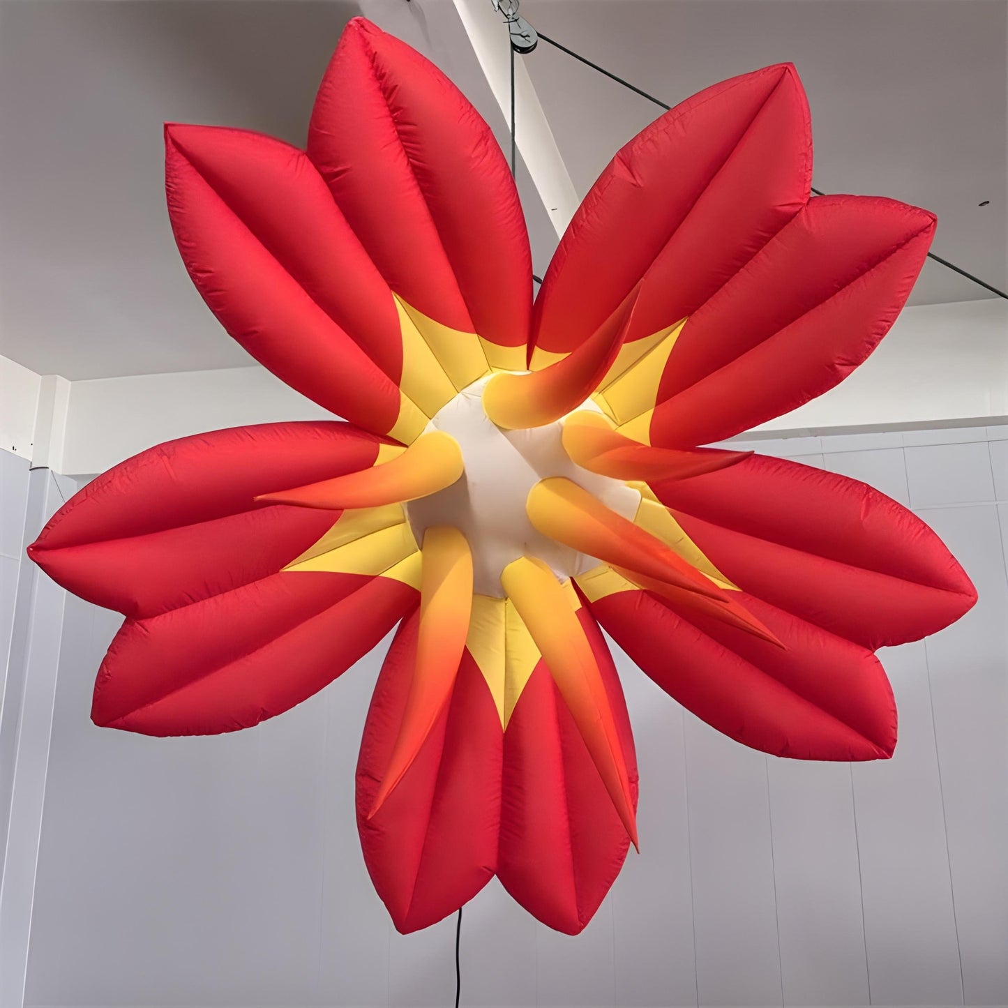 LED inflatable decorative flowers