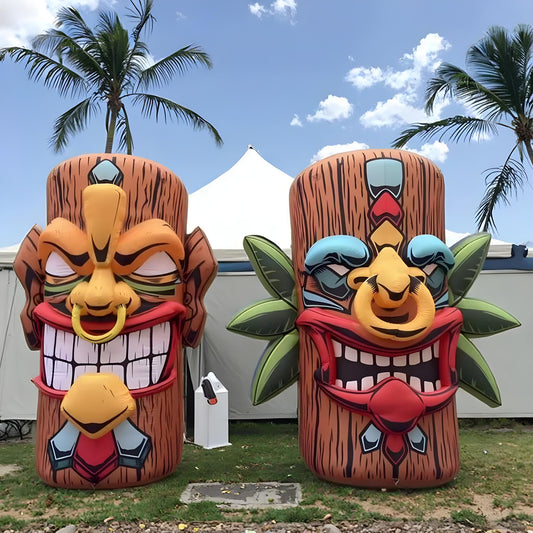Totem Gonflable Tiki