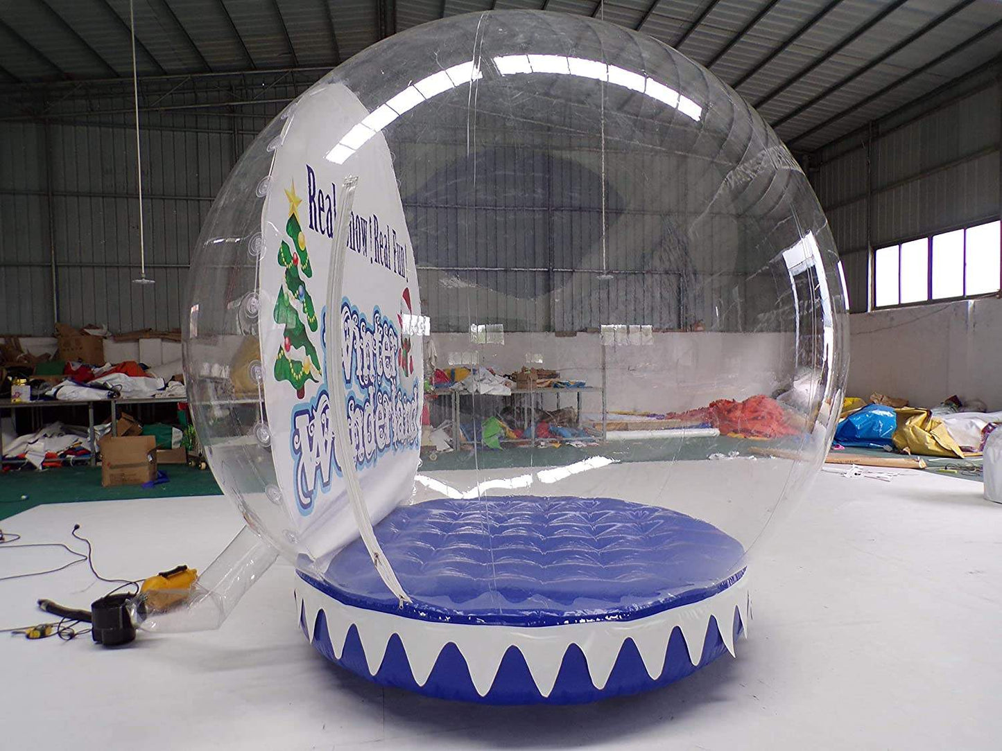 Boule à neige gonflable personnalisable