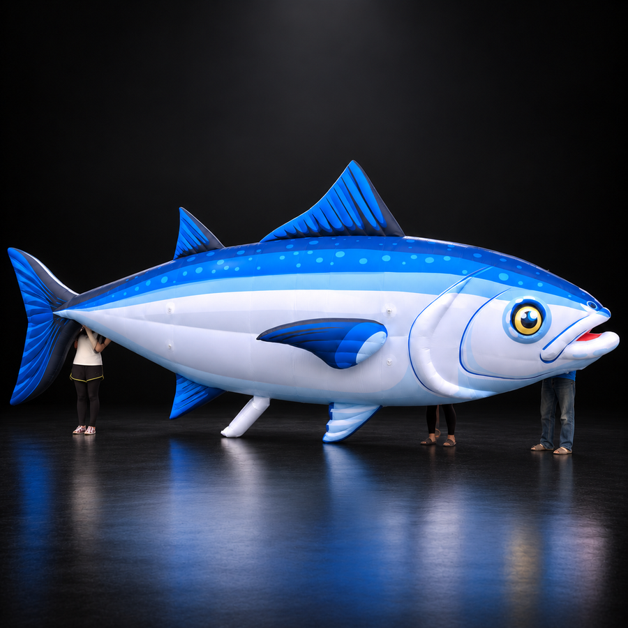 Poisson Gonflable Géant Sur Mesure