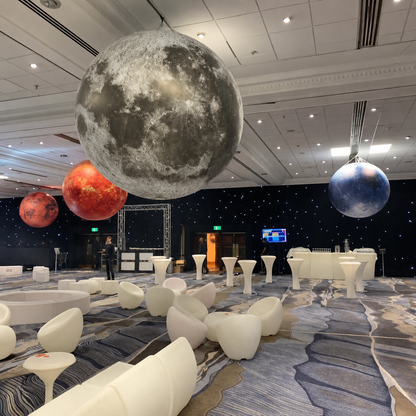 Giant Inflatable Illuminated Moon