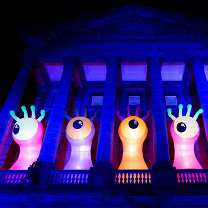 Inflatable Pillar with LED Eye