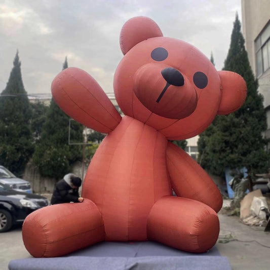 Ourson gonflable géant 