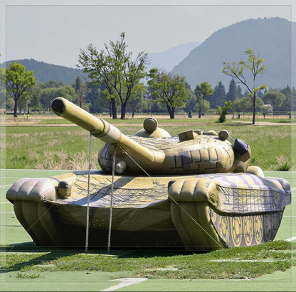 Tank gonflable taille réelle